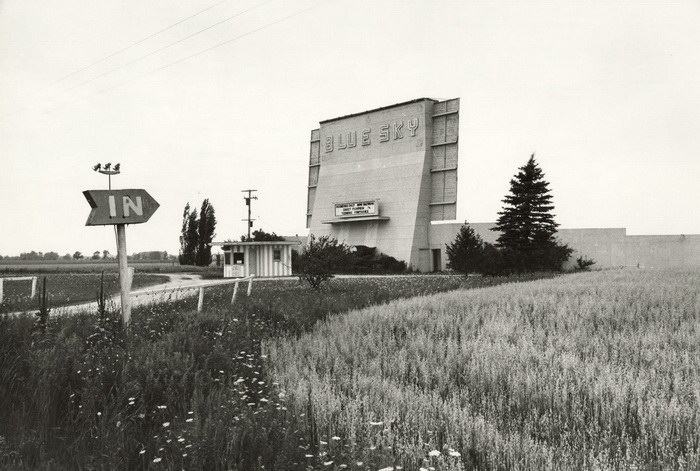 Blue Sky Drive-In Theatre - Vintage Photo From Ron Gross